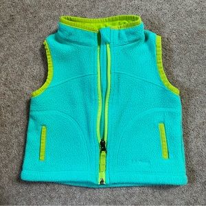 COPY - LLbean baby fleece vest